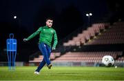9 November 2020; Aaron Connolly during a Republic of Ireland training session at The Hive in Barnet, England. Photo by Stephen McCarthy/Sportsfile