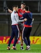 8 November 2020; Mark Keane of Cork, centre, celebrates with team-mates after the Munster GAA Football Senior Championship Semi-Final match between Cork and Kerry at Páirc Uí Chaoimh in Cork. Photo by Brendan Moran/Sportsfile
