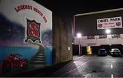 9 November 2020; A general view of a mural outside Oriel Park ahead of the SSE Airtricity League Premier Division match between Dundalk and Sligo Rovers at Oriel Park in Dundalk, Louth. Photo by Sam Barnes/Sportsfile