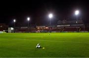 9 November 2020; A general view of the pitch before the SSE Airtricity League Premier Division match between St Patrick's Athletic and Bohemians at Richmond Park in Dublin. Photo by Piaras Ó Mídheach/Sportsfile