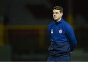 9 November 2020; Shelbourne manager Ian Morris prior to the SSE Airtricity League Premier Division match between Shelbourne and Shamrock Rovers at Tolka Park in Dublin. Photo by Seb Daly/Sportsfile