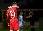 9 November 2020; Alex Cetiner of Shelbourne following his side's defeat to Shamrock Rovers in their SSE Airtricity League Premier Division match at Tolka Park in Dublin. Photo by Seb Daly/Sportsfile