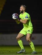 9 November 2020; Alan Mannus of Shamrock Rovers during the SSE Airtricity League Premier Division match between Shelbourne and Shamrock Rovers at Tolka Park in Dublin. Photo by Seb Daly/Sportsfile