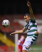 9 November 2020; Graham Burke of Shamrock Rovers during the SSE Airtricity League Premier Division match between Shelbourne and Shamrock Rovers at Tolka Park in Dublin. Photo by Seb Daly/Sportsfile