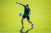 10 November 2020; Seamus Coleman during a Republic of Ireland training session at The Hive in London, England. Photo by Stephen McCarthy/Sportsfile