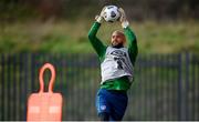 10 November 2020; Darren Randolph during a Republic of Ireland training session at The Hive in London, England. Photo by Stephen McCarthy/Sportsfile
