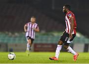 9 November 2020; James Akintunde of Derry City during the SSE Airtricity League Premier Division match between Cork City and Derry City at Turners Cross in Cork. Photo by Eóin Noonan/Sportsfile
