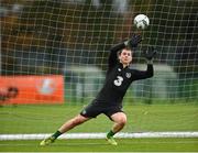 11 November 2020; Ed McGinty during a Republic of Ireland U21 training session at the FAI National Training Centre in Abbotstown, Dublin. Photo by Seb Daly/Sportsfile