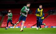 11 November 2020; Robbie Brady during a Republic of Ireland training session at Wembley Stadium in London, England. Photo by Stephen McCarthy/Sportsfile