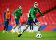11 November 2020; James McClean during a Republic of Ireland training session at Wembley Stadium in London, England. Photo by Stephen McCarthy/Sportsfile