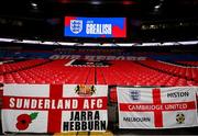 12 November 2020; A general view of Wembley Stadium ahead of the International Friendly match between England and Republic of Ireland at Wembley Stadium in London, England. Photo by Stephen McCarthy/Sportsfile