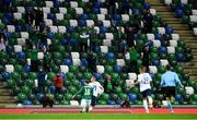 12 November 2020; Supporters during the UEFA EURO2020 Qualifying Play-Off Final match between Northern Ireland and Slovakia at National Football Stadium at Windsor Park in Belfast. Photo by David Fitzgerald/Sportsfile