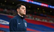 12 November 2020; Michael Keane of England prior to the International Friendly match between England and Republic of Ireland at Wembley Stadium in London, England. Photo by Stephen McCarthy/Sportsfile
