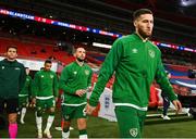 12 November 2020; Matt Doherty of Republic of Ireland prior to the International Friendly match between England and Republic of Ireland at Wembley Stadium in London, England. Photo by Stephen McCarthy/Sportsfile