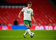 12 November 2020; Jayson Molumby of Republic of Ireland during the International Friendly match between England and Republic of Ireland at Wembley Stadium in London, England. Photo by Stephen McCarthy/Sportsfile