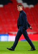 12 November 2020; Republic of Ireland manager Stephen Kenny prior to the International Friendly match between England and Republic of Ireland at Wembley Stadium in London, England. Photo by Stephen McCarthy/Sportsfile