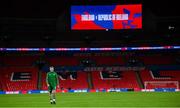 12 November 2020; James McClean of Republic of Ireland warms down following the International Friendly match between England and Republic of Ireland at Wembley Stadium in London, England. Photo by Stephen McCarthy/Sportsfile
