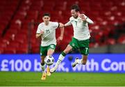 12 November 2020; Alan Browne of Republic of Ireland  during the International Friendly match between England and Republic of Ireland at Wembley Stadium in London, England. Photo by Stephen McCarthy/Sportsfile