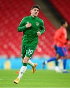 12 November 2020; Robbie Brady of Republic of Ireland prior to the International Friendly match between England and Republic of Ireland at Wembley Stadium in London, England. Photo by Stephen McCarthy/Sportsfile