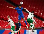 12 November 2020; Tyrone Mings of England in action against Alan Browne of Republic of Ireland during the International Friendly match between England and Republic of Ireland at Wembley Stadium in London, England. Photo by Stephen McCarthy/Sportsfile
