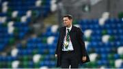 12 November 2020; Northern Ireland manager Ian Baraclough following the UEFA EURO2020 Qualifying Play-Off Final match between Northern Ireland and Slovakia at National Football Stadium at Windsor Park in Belfast. Photo by David Fitzgerald/Sportsfile