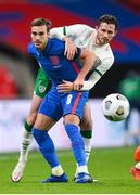 12 November 2020; Harry Winks of England in action against Alan Browne of Republic of Ireland during the International Friendly match between England and Republic of Ireland at Wembley Stadium in London, England. Photo by Stephen McCarthy/Sportsfile