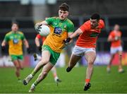 14 November 2020; Niall O'Donnell of Donegal in action against Conor O’Neill of Armagh during the Ulster GAA Football Senior Championship Semi-Final match between Donegal and Armagh at Kingspan Breffni in Cavan. Photo by Ramsey Cardy/Sportsfile