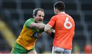 14 November 2020; Michael Murphy of Donegal in action against Aidan Forker of Armagh during the Ulster GAA Football Senior Championship Semi-Final match between Donegal and Armagh at Kingspan Breffni in Cavan. Photo by David Fitzgerald/Sportsfile