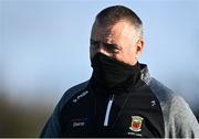 14 November 2020; Mayo manager Peter Leahy ahead of the TG4 All-Ireland Senior Ladies Football Championship Round 3 match between Armagh and Mayo at Parnell Park in Dublin. Photo by Sam Barnes/Sportsfile