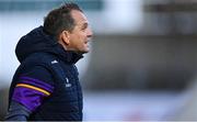 14 November 2020; Wexford manager Davy Fitzgerald during the GAA Hurling All-Ireland Senior Championship Qualifier Round 2 match between Wexford and Clare at MW Hire O'Moore Park in Portlaoise, Laois. Photo by Piaras Ó Mídheach/Sportsfile