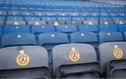 14 November 2020; Out of use seats are seen prior to the Leinster GAA Hurling Senior Championship Final match between Kilkenny and Galway at Croke Park in Dublin. Photo by Harry Murphy/Sportsfile