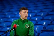 14 November 2020; Dara O'Shea prior to a Republic of Ireland training session at Cardiff City Stadium in Cardiff, Wales. Photo by Stephen McCarthy/Sportsfile