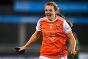 14 November 2020; Aveen Bellew of Armagh celebrates at the final whistle following the TG4 All-Ireland Senior Ladies Football Championship Round 3 match between Armagh and Mayo at Parnell Park in Dublin. Photo by Sam Barnes/Sportsfile