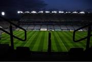 14 November 2020; A general view of the Croke Park pitch, as seen from the Hogan Stand, before the Leinster GAA Hurling Senior Championship Final match between Kilkenny and Galway at Croke Park in Dublin. Photo by Ray McManus/Sportsfile