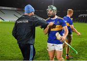14 November 2020; Tipperary manager Liam Sheedy celebrates with Cathal Barrett after the GAA Hurling All-Ireland Senior Championship Qualifier Round 2 match between Cork and Tipperary at LIT Gaelic Grounds in Limerick. Photo by Brendan Moran/Sportsfile