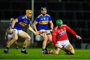 14 November 2020; Robbie O'Flynn of Cork in action against Jake Morris of Tipperary during the GAA Hurling All-Ireland Senior Championship Qualifier Round 2 match between Cork and Tipperary at LIT Gaelic Grounds in Limerick. Photo by Daire Brennan/Sportsfile