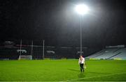 14 November 2020; A dejected Cork goalkeeper Anthony Nash leaves the pitch after the GAA Hurling All-Ireland Senior Championship Qualifier Round 2 match between Cork and Tipperary at LIT Gaelic Grounds in Limerick. Photo by Brendan Moran/Sportsfile