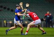 14 November 2020; Alan Flynn of Tipperary is tackled by Conor Lehane of Cork during the GAA Hurling All-Ireland Senior Championship Qualifier Round 2 match between Cork and Tipperary at LIT Gaelic Grounds in Limerick. Photo by Brendan Moran/Sportsfile