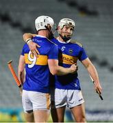 14 November 2020; Michael Breen, left, and Brendan Maher of Tipperary celebrate after the GAA Hurling All-Ireland Senior Championship Qualifier Round 2 match between Cork and Tipperary at LIT Gaelic Grounds in Limerick. Photo by Daire Brennan/Sportsfile