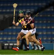 14 November 2020; Seán Loftus of Galway in action against Eoin Cody of Kilkenny during the Leinster GAA Hurling Senior Championship Final match between Kilkenny and Galway at Croke Park in Dublin. Photo by Ray McManus/Sportsfile