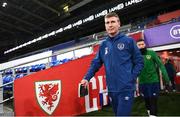 14 November 2020; Republic of Ireland manager Stephen Kenny during a Republic of Ireland training session at Cardiff City Stadium in Cardiff, Wales. Photo by Stephen McCarthy/Sportsfile