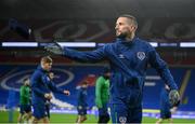 14 November 2020; Conor Hourihane during a Republic of Ireland training session at Cardiff City Stadium in Cardiff, Wales. Photo by Stephen McCarthy/Sportsfile