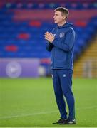 14 November 2020; Republic of Ireland manager Stephen Kenny during a Republic of Ireland training session at Cardiff City Stadium in Cardiff, Wales. Photo by Stephen McCarthy/Sportsfile