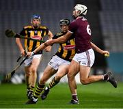 14 November 2020; Walter Walsh of Kilkenny in action against Gearóid McInerney of Galway during the Leinster GAA Hurling Senior Championship Final match between Kilkenny and Galway at Croke Park in Dublin. Photo by Ray McManus/Sportsfile