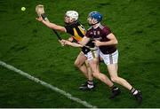 14 November 2020; Conor Browne of Kilkenny in action against Conor Cooney of Galway during the Leinster GAA Hurling Senior Championship Final match between Kilkenny and Galway at Croke Park in Dublin. Photo by Harry Murphy/Sportsfile