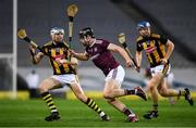 14 November 2020; Joseph Cooney of Galway in action against TJ Reid of Kilkenny during the Leinster GAA Hurling Senior Championship Final match between Kilkenny and Galway at Croke Park in Dublin. Photo by Ray McManus/Sportsfile