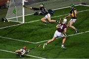 14 November 2020; Jason Flynn of Galway has a shot on goal saved by Eoin Murphy of Kilkenny during the Leinster GAA Hurling Senior Championship Final match between Kilkenny and Galway at Croke Park in Dublin. Photo by Harry Murphy/Sportsfile