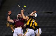 14 November 2020; Huw Lawlor of Kilkenny in action against Conor Whelan of Galway during the Leinster GAA Hurling Senior Championship Final match between Kilkenny and Galway at Croke Park in Dublin. Photo by Ray McManus/Sportsfile