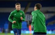14 November 2020; Dara O'Shea during a Republic of Ireland training session at Cardiff City Stadium in Cardiff, Wales. Photo by Stephen McCarthy/Sportsfile