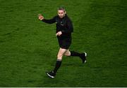 14 November 2020; Referee Fergal Horgan during the Leinster GAA Hurling Senior Championship Final match between Kilkenny and Galway at Croke Park in Dublin. Photo by Harry Murphy/Sportsfile